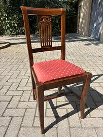 Sedia imbottita del 900