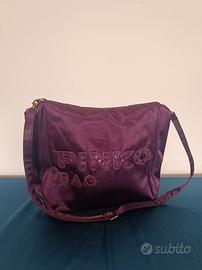 Borsa Pinko originale tracolla nylon viola