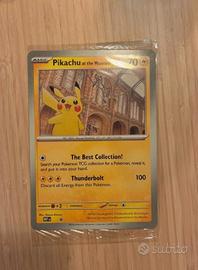Pikachu Museo carta Pokemon