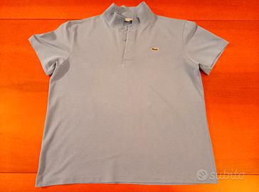 Polo celeste Lacoste Sport taglia XL 