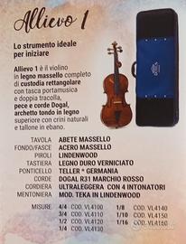 violino + leggio 