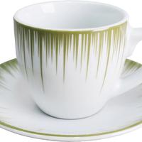 Tazze da caffè villa altachiara raggi verdi