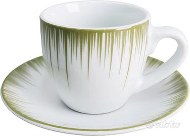 Tazze da caffè villa altachiara raggi verdi