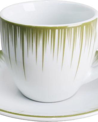Tazze da caffè villa altachiara raggi verdi