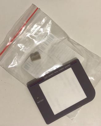 Cornice schermo e tappo laterale Game Boy DMG 01