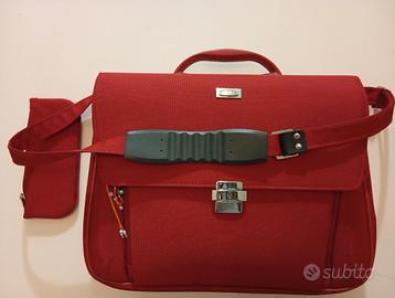 Borsa cartella rossa Samsonite 