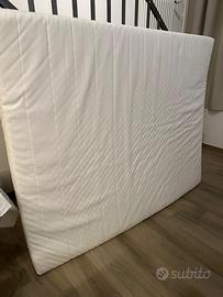 Materasso in schiuma, rigido/bianco, 160x200 cm