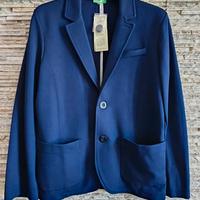 Giacca Benetton Blu Bambino 10-11 Anni