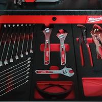 Carrello Milwaukee completo di attrezzi