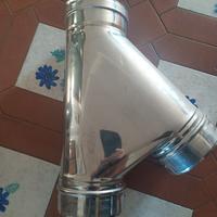 curve alluminio per canna fumaria