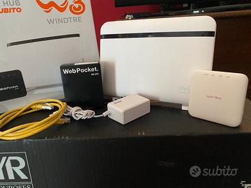 Modem Open Fiber e Web Pocket  WINDTRE
