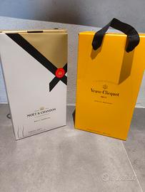 Champagne Box Moët & Chandon e Veuve Clicquot