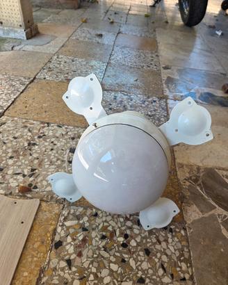 2 ventilatori a pale con luce da soffitto