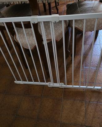 Cancelletto estensibile per protezione scale bimbi