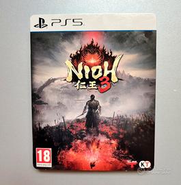 Nioh 3 ps5 Steel Book