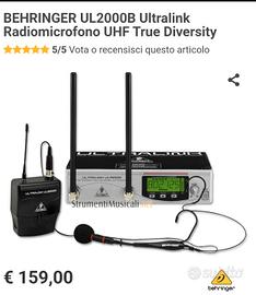 Radiomicrofono ad Archetto Behringer 