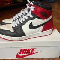 Jordan 1 High Heritage Custom Black Toe