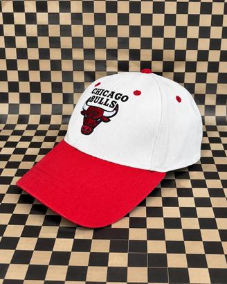 Cappellino Chicago Bulls NBA Youth Bianco Rosso