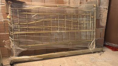 LETTO IN OTTONE NUOVO MAU USATO