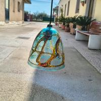 Lampada a Sospensione in Vetro Artistico di Murano