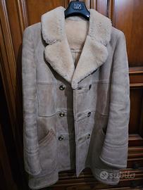 Shearling giacca uomo vintage