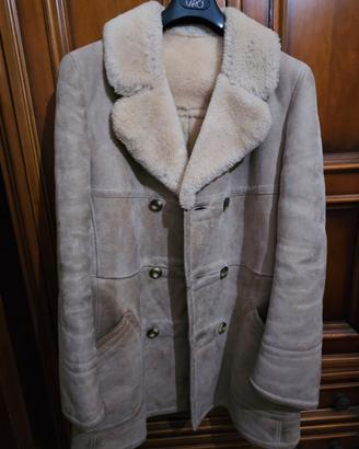 Shearling giacca uomo vintage