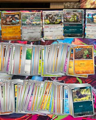 Set 130 carte da Pokémon giapponesi battle partnes