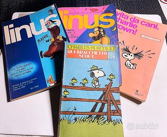 Fumetto Charles M. Schulz 1980 e fumetti Linus '80