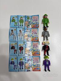 4 personaggi DC comics Playmobil Kinder Sorpresa