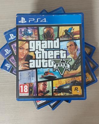 Grand Theft Auto V gta 5 gioco originale ps4 compa
