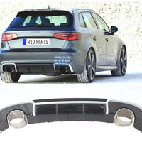 DIFFUSORE AUDI A3 8V 12-16 LOOK RS COLLETTORE DI S
