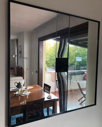 Specchio Design in alluminio e plexiglass