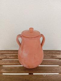 Anfora Vaso in Terracotta Artigianale