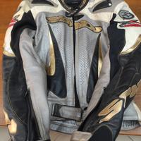 tuta motociclista in pelle Spidi