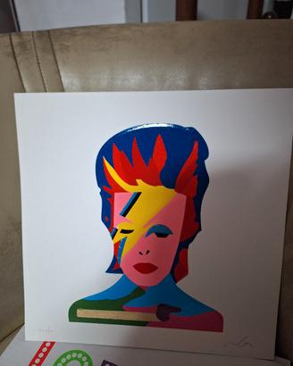 marco lodola, opera Grafica pubblicata bowie