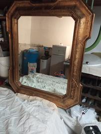 specchiera intarsiata 