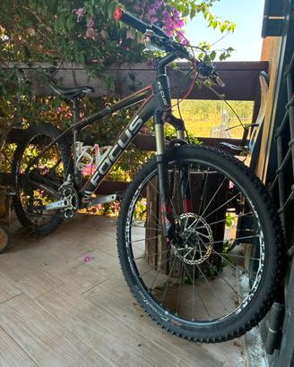Bici focus raven in carbonio