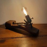 lampada rustica da tavolo 