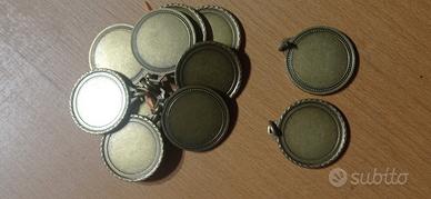 Lotto di 10 medaglie da incidere per sport coppe  