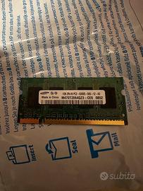 Samsung RAM 1gb Pc portatili