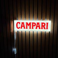 Insegna luminosa led campari