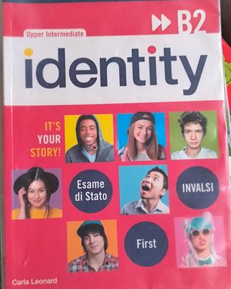 Libro per scuola superiore Identity B2