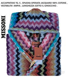 Accappatoio MISSONI unisex taglia S spugna