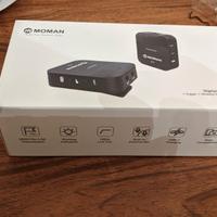 Moman Microfono Lavalier Wireless, C1 2.4GHz