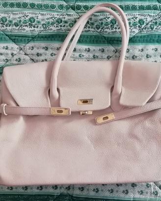 Borsa in pelle vera - lavorazione artigianale