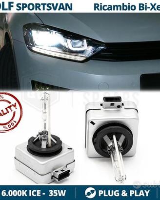 Lampadine BIXENON D3S PER VW Golf Sportsvan 6000K