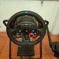 volante ps4 Logitech+ cambio Logitech+postazione g