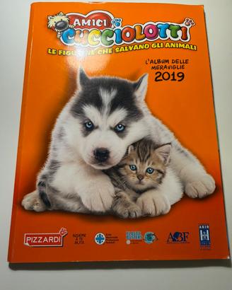 Album Amici Cucciolotti 2019 completo 50%
