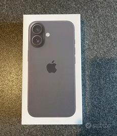 iPhone 16. NUOVO SIGILLATO NERO