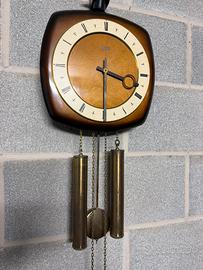 Orologio a pendolo da parete TIEGER anni 70